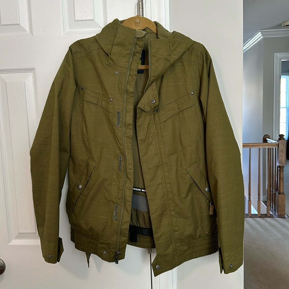Green Burton Dry Ride jacket
